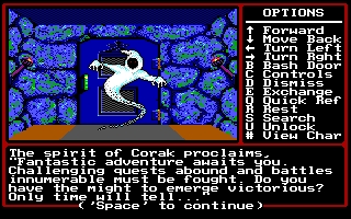 Spirit of Corak- DOSová verze